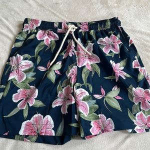Brooks Brothers swim trunks
